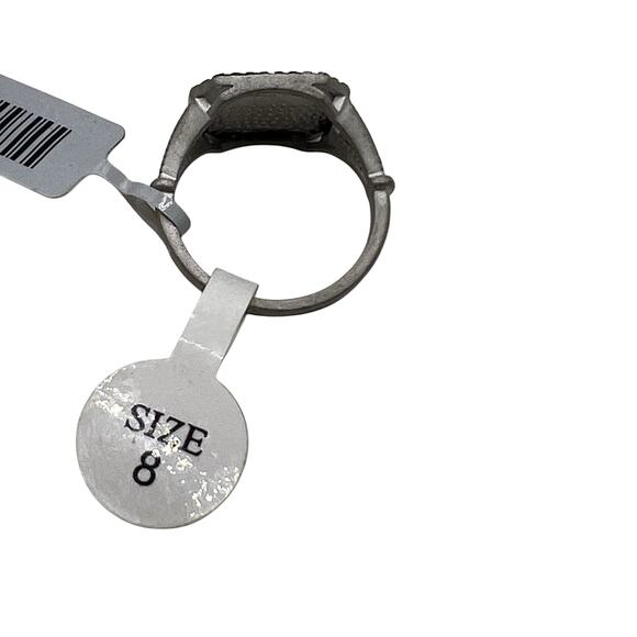 Freida Rothman Cobblestone Mother Of Pearl Sterling Silver Ring Sz 8 - Picture 3 of 6